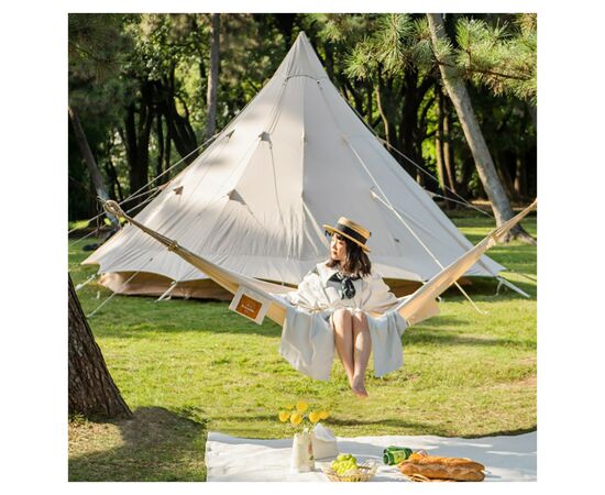 Гамак Naturehike NH20DC001 Beige (6927595767634), изображение 5 Гамак Naturehike NH20DC001 Beige (6927595767634), изображение 5