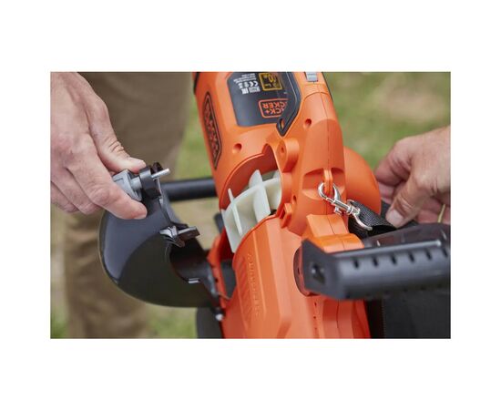 Пылесос садовый Black&Decker 36V, 2.5Ah, 270 км/ч (BCBLV3625L1), изображение 6 Пылесос садовый Black&Decker 36V, 2.5Ah, 270 км/ч (BCBLV3625L1), изображение 6