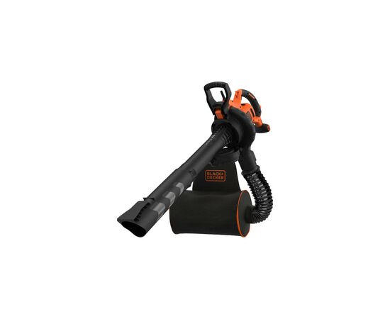 Пылесос садовый Black&Decker 3 кВт, 230-404 км/ч, трвавосборник 72 л (BEBLV300)