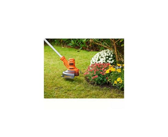 Триммер садовый Black&Decker 0.45 кВт, ширина кошения 25 см, 7300 об/мин, вес 2.4 кг (BESTA525), изображение 3 Триммер садовый Black&Decker 0.45 кВт, ширина кошения 25 см, 7300 об/мин, вес 2.4 кг (BESTA525), изображение 3