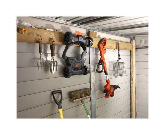 Триммер садовый Black&Decker 0.45 кВт, ширина кошения 25 см, 7500 об/мин, вес 2.5 кг (BESTE625), изображение 3 Триммер садовый Black&Decker 0.45 кВт, ширина кошения 25 см, 7500 об/мин, вес 2.5 кг (BESTE625), изображение 3