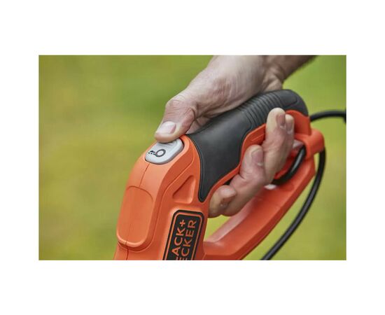 Триммер садовый Black&Decker 0.45 кВт, ширина кошения 25 см, 7500 об/мин, вес 2.5 кг (BESTE625), изображение 6 Триммер садовый Black&Decker 0.45 кВт, ширина кошения 25 см, 7500 об/мин, вес 2.5 кг (BESTE625), изображение 6