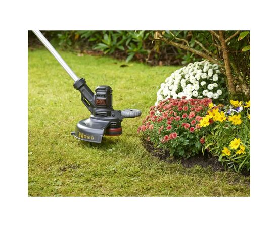 Триммер садовый Black&Decker 0.45 кВт, ширина кошения 25 см, 7500 об/мин, вес 2.5 кг (BESTE625), изображение 7 Триммер садовый Black&Decker 0.45 кВт, ширина кошения 25 см, 7500 об/мин, вес 2.5 кг (BESTE625), изображение 7