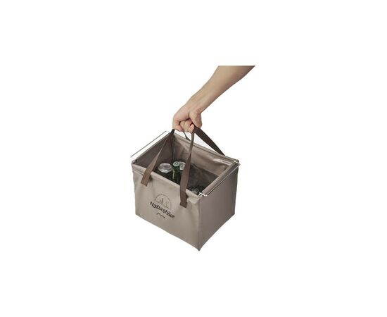 Ведро складное Naturehike CNH22SN002 ПВХ 20л Tan (6927595795132), изображение 4 Ведро складное Naturehike CNH22SN002 ПВХ 20л Tan (6927595795132), изображение 4