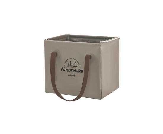 Ведро складное Naturehike CNH22SN002 ПВХ 20л Tan (6927595795132)