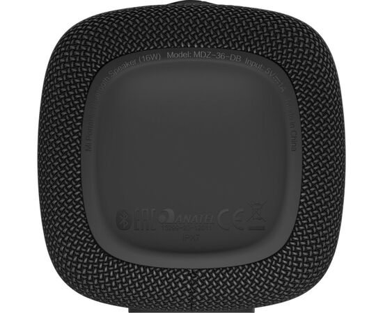 Акустическая система Xiaomi Mi Portable Bluetooth Spearker 16W Black (722031), изображение 8 Акустическая система Xiaomi Mi Portable Bluetooth Spearker 16W Black (722031), изображение 8