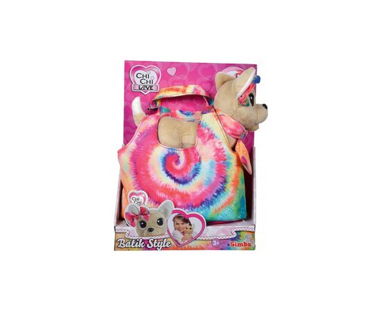 Мягкая игрушка Chi Chi Love Собачка Чихуахуа Фэшн Батик с сумочкой 20 см (5890008), изображение 6 Мягкая игрушка Chi Chi Love Собачка Чихуахуа Фэшн Батик с сумочкой 20 см (5890008), изображение 6