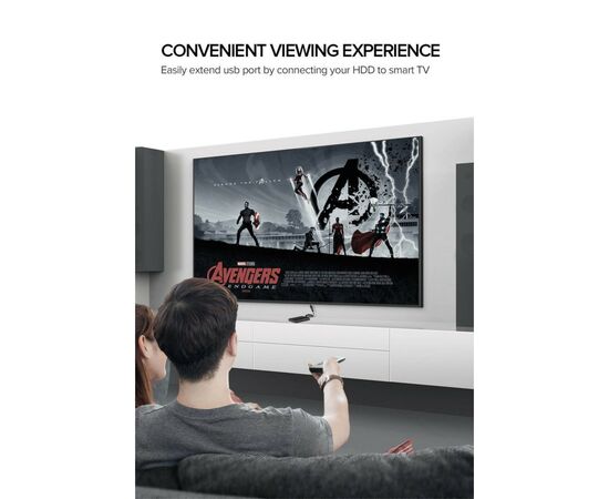 Дата кабель USB 3.0 AM/AF 2.0m US129 Black Ugreen (10373), изображение 6