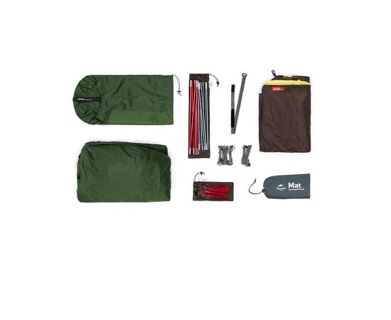 Намет Naturehike Cloud Tunnel 2 NH20ZP006 Dark Green (6927595761977), зображення 3 Намет Naturehike Cloud Tunnel 2 NH20ZP006 Dark Green (6927595761977), зображення 3