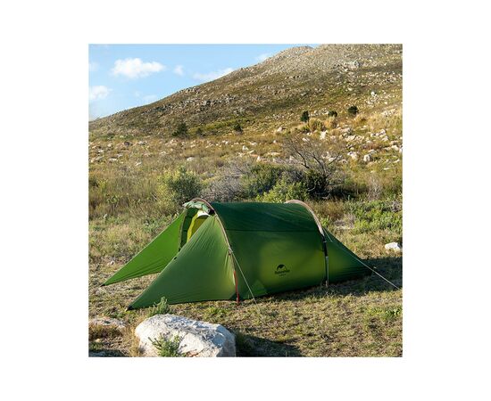 Намет Naturehike Cloud Tunnel 2 NH20ZP006 Dark Green (6927595761977), зображення 8 Намет Naturehike Cloud Tunnel 2 NH20ZP006 Dark Green (6927595761977), зображення 8