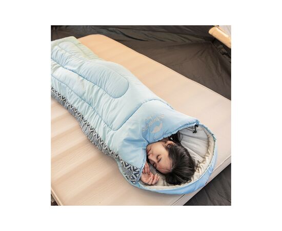 Спальный мешок Naturehike L250 NH21MSD07 Blue Right (6927595774830-R), изображение 5 Спальный мешок Naturehike L250 NH21MSD07 Blue Right (6927595774830-R), изображение 5