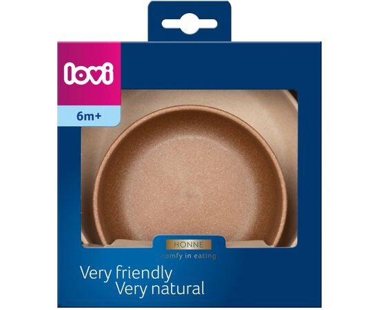 Тарелка детская Lovi Granola Бежевые 2 шт (21/531_bei), изображение 2