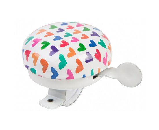 Звонок VLT Rainbow Hearts 58mm (BEL-119)