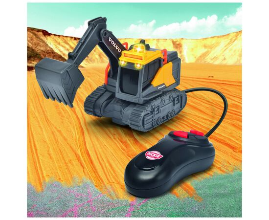 Спецтехника Dickie Toys Мини-экскаватор (3722013), изображение 6 Спецтехника Dickie Toys Мини-экскаватор (3722013), изображение 6