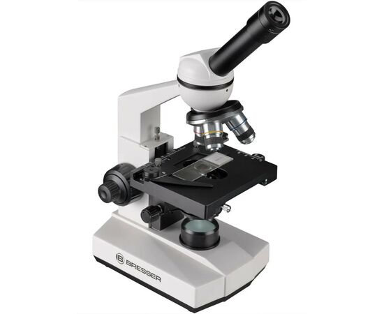 Микроскоп Bresser Erudit Basic Mono 40x-400x з адаптером для смартфона + кейс (922745), изображение 2 Микроскоп Bresser Erudit Basic Mono 40x-400x з адаптером для смартфона + кейс (922745), изображение 2