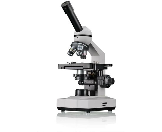 Микроскоп Bresser Erudit Basic Mono 40x-400x з адаптером для смартфона + кейс (922745), изображение 5 Микроскоп Bresser Erudit Basic Mono 40x-400x з адаптером для смартфона + кейс (922745), изображение 5