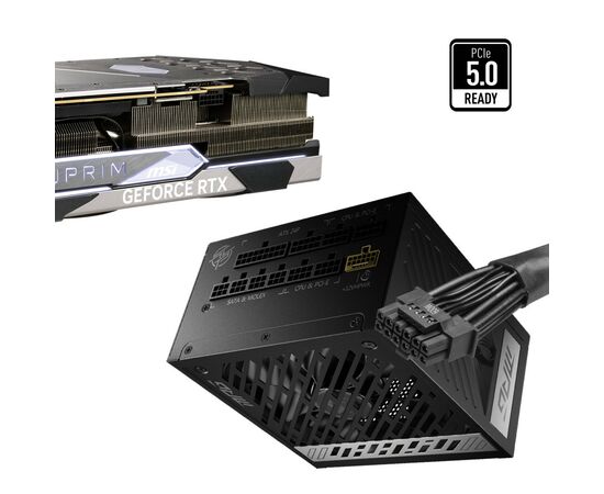 Блок питания MSI 1000W (MPG A1000G PCIE5), изображение 4 Блок питания MSI 1000W (MPG A1000G PCIE5), изображение 4