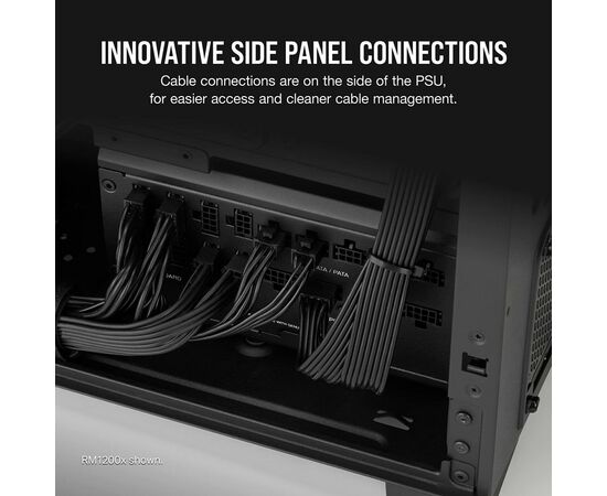 Блок питания Corsair 750W RM750x Shift PCIE5 (CP-9020251-EU), изображение 5 Блок питания Corsair 750W RM750x Shift PCIE5 (CP-9020251-EU), изображение 5