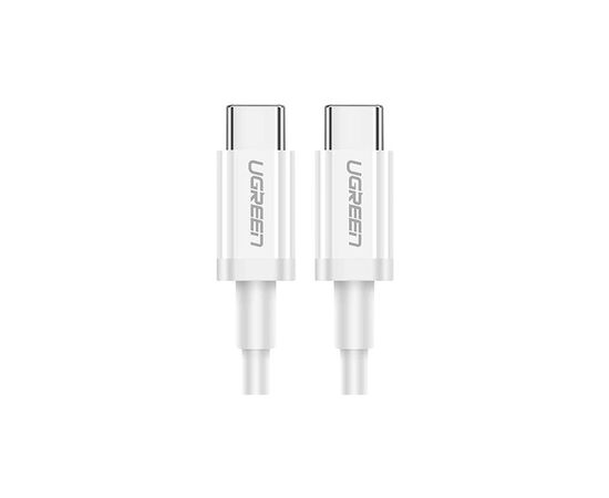 Дата кабель USB 2.0Type-C to Type-C 2.0m 18W US264 White Ugreen (60520), изображение 2 Дата кабель USB 2.0Type-C to Type-C 2.0m 18W US264 White Ugreen (60520), изображение 2