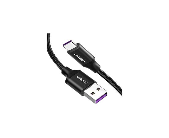 Дата кабель USB 3.0 AM to Type-C 2.0m 3.0A 18W US184 Black Ugreen (20884)