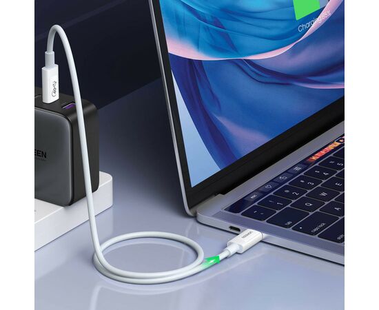 Дата кабель USB 4.0Type-C to Type-C 2.0m 5A 100W US506 Black Ugreen (40113), изображение 4 Дата кабель USB 4.0Type-C to Type-C 2.0m 5A 100W US506 Black Ugreen (40113), изображение 4