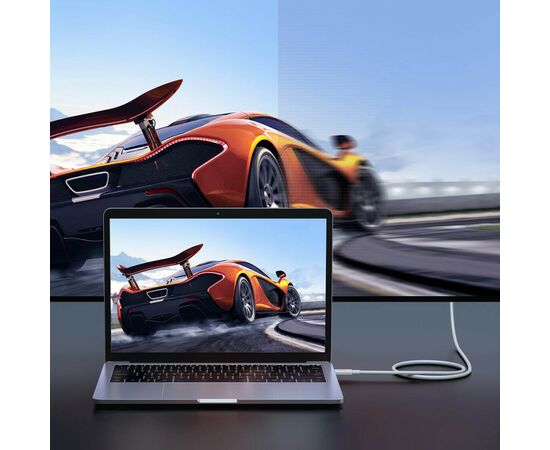 Дата кабель USB 4.0Type-C to Type-C 2.0m 5A 100W US506 Black Ugreen (40113), изображение 6 Дата кабель USB 4.0Type-C to Type-C 2.0m 5A 100W US506 Black Ugreen (40113), изображение 6