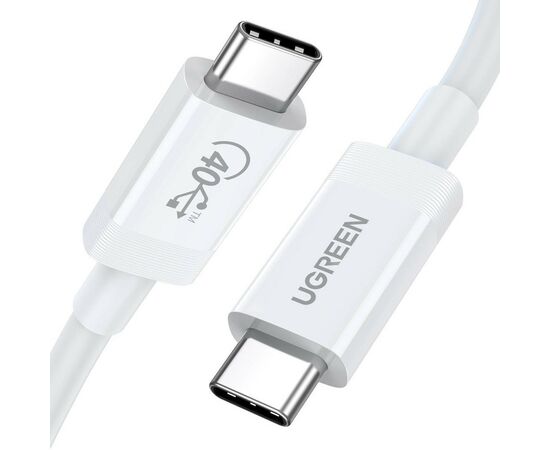 Дата кабель USB 4.0Type-C to Type-C 2.0m 5A 100W US506 Black Ugreen (40113)