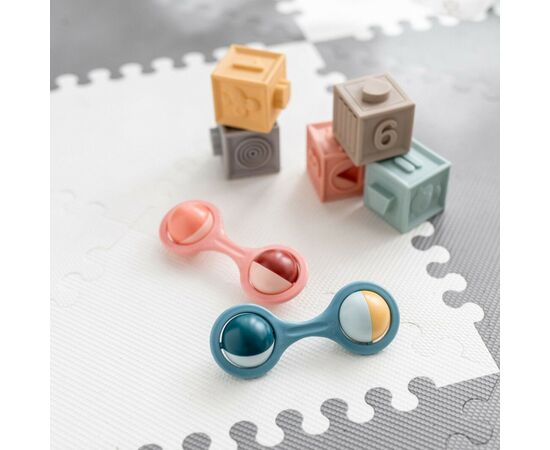 Погремушка Canpol Штанга с подвижными бирюзовыми элементами (56/153_tur), изображение 6 Погремушка Canpol Штанга с подвижными бирюзовыми элементами (56/153_tur), изображение 6