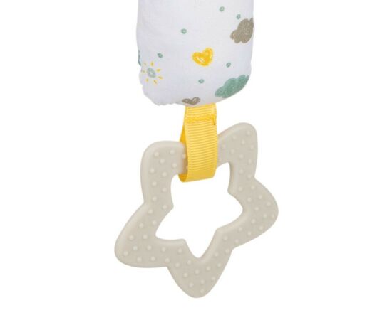 Погремушка Canpol плюшевая с пищалкой и прорезывателем Mouse (77/205), изображение 3