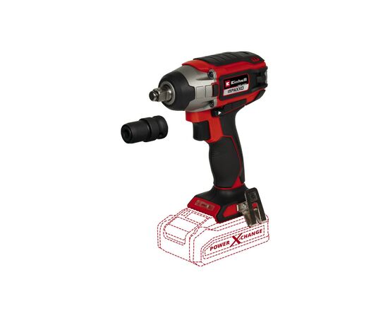 Гайковерт Einhell IMPAXXO 18/230., PXC, 230 Нм, 18В (без АКБ и ЗУ) (4510080), изображение 2 Гайковерт Einhell IMPAXXO 18/230., PXC, 230 Нм, 18В (без АКБ и ЗУ) (4510080), изображение 2