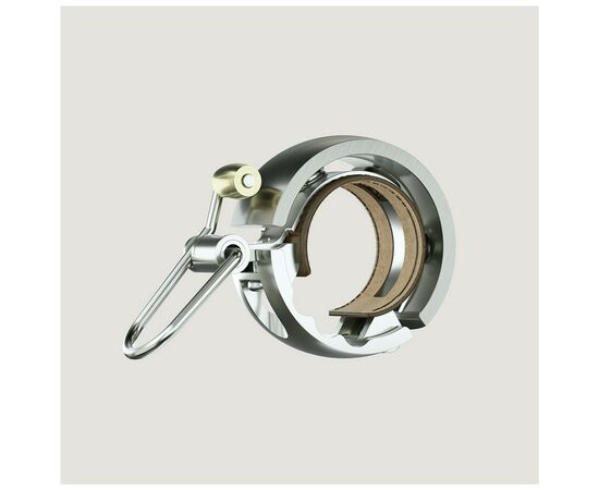 Звонок Knog Oi Luxe Small Silver (12127), изображение 2 Звонок Knog Oi Luxe Small Silver (12127), изображение 2
