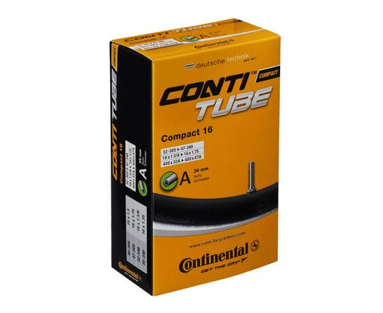 Велосипедная камера Continental Compact 16" 32-305 / 47-349 A34 (181091)