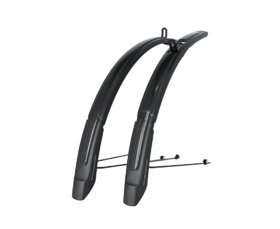 Крыло XLC Комплект City MG-C41 26-28" 46мм Black 509 гр (2502504030)