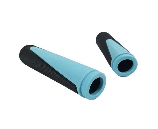 Грипсы Good Bike "DOUBLE" 2 шт 130 мм Blue (88146B-IS), изображение 4 Грипсы Good Bike "DOUBLE" 2 шт 130 мм Blue (88146B-IS), изображение 4