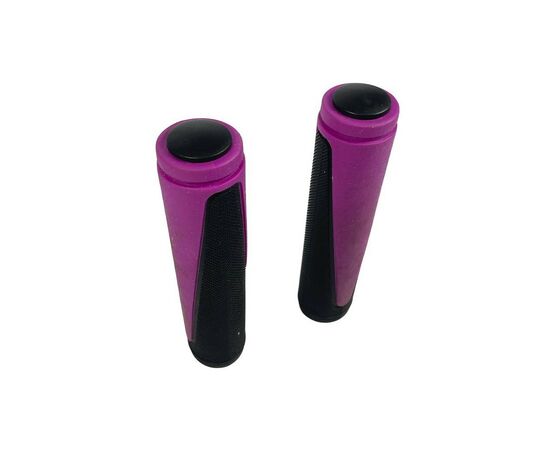 Гріпси Good Bike "DOUBLE" 2 шт 130 мм Violet (88146V-IS), зображення 3 Гріпси Good Bike "DOUBLE" 2 шт 130 мм Violet (88146V-IS), зображення 3