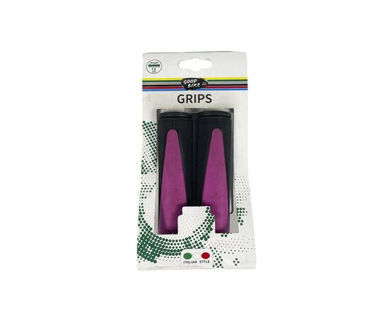 Гріпси Good Bike "DOUBLE" 2 шт 130 мм Violet (88146V-IS), зображення 6 Гріпси Good Bike "DOUBLE" 2 шт 130 мм Violet (88146V-IS), зображення 6