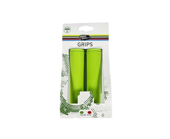 Грипсы Good Bike "SMOOTH" 2шт 130 мм Green (88139G-IS), изображение 6 Грипсы Good Bike "SMOOTH" 2шт 130 мм Green (88139G-IS), изображение 6