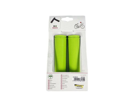 Грипсы Good Bike "SMOOTH" 2шт 130 мм Green (88139G-IS), изображение 7 Грипсы Good Bike "SMOOTH" 2шт 130 мм Green (88139G-IS), изображение 7