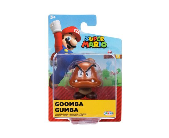 Фигурка Super Mario с артикуляцией – Гумба 6 см (40537i-GEN), изображение 3 Фигурка Super Mario с артикуляцией – Гумба 6 см (40537i-GEN), изображение 3