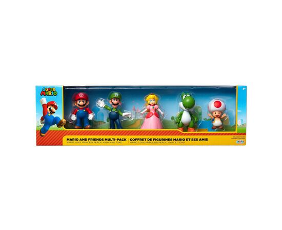 Фигурка Super Mario Набор - Марио и друзья 6 см (400904), изображение 3 Фигурка Super Mario Набор - Марио и друзья 6 см (400904), изображение 3