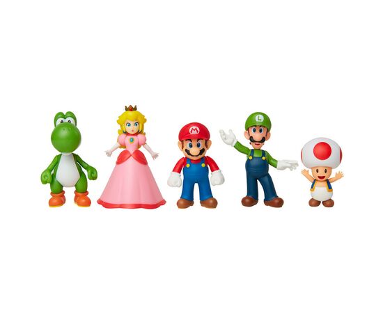 Фигурка Super Mario Набор - Марио и друзья 6 см (400904)