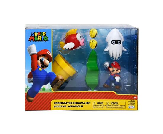 Фігурка Super Mario Набір Підводний світ (40016i), зображення 5 Фігурка Super Mario Набір Підводний світ (40016i), зображення 5