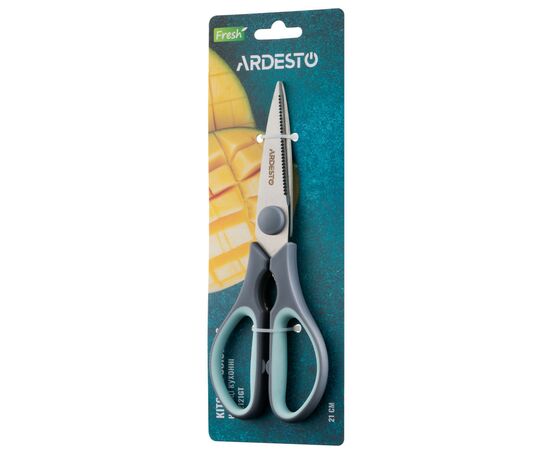 Кухонные ножницы Ardesto Fresh 21 см Blue/Grey (AR2121GT), изображение 3 Кухонные ножницы Ardesto Fresh 21 см Blue/Grey (AR2121GT), изображение 3