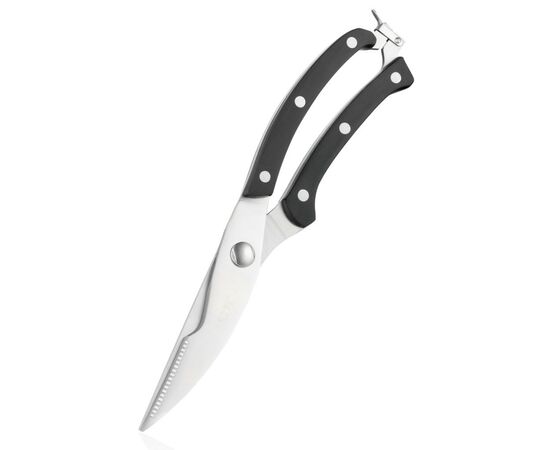 Кухонные ножницы Ardesto Black Mars для птиці 25,5 см Black (AR2125PB)