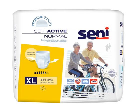 Підгузки для дорослих Seni Active Normal Extra Large 10 шт (5900516693060)