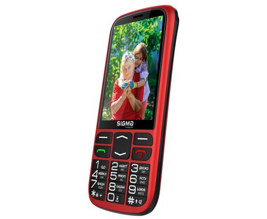 Мобильный телефон Sigma Comfort 50 Optima Type-C Red (4827798122327), изображение 4 Мобильный телефон Sigma Comfort 50 Optima Type-C Red (4827798122327), изображение 4