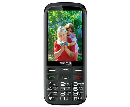 Мобільний телефон Sigma Comfort 50 Optima Type-C Black (4827798122310), зображення 2 Мобільний телефон Sigma Comfort 50 Optima Type-C Black (4827798122310), зображення 2