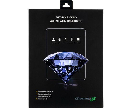 Стекло защитное Grand-X Lenovo Tab M10 Plus (3rd Gen) TB125FU ZAAJ0391UA (LM10P3RD)
