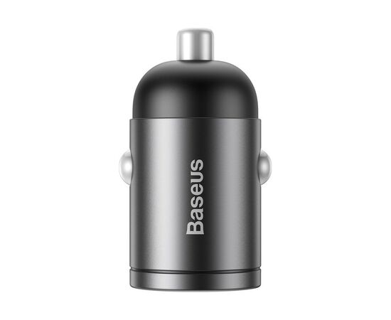 Зарядное устройство Baseus Tiny Star Mini PPS Car Charge USB-A Gray (VCHX-B0G), изображение 2 Зарядное устройство Baseus Tiny Star Mini PPS Car Charge USB-A Gray (VCHX-B0G), изображение 2
