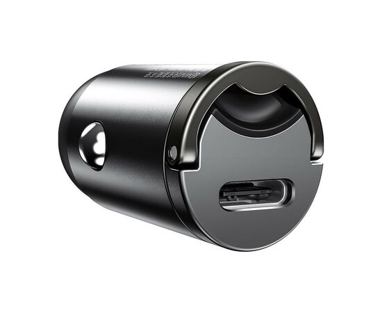 Зарядное устройство Baseus Tiny Star Mini PPS Car Charge USB-A Gray (VCHX-B0G), изображение 4 Зарядное устройство Baseus Tiny Star Mini PPS Car Charge USB-A Gray (VCHX-B0G), изображение 4